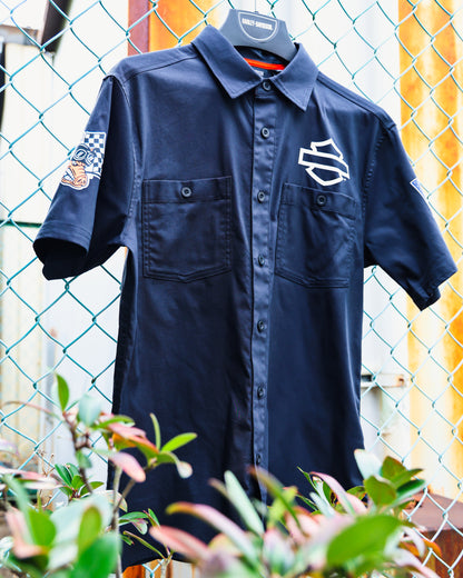 Harley-Davidson® Factory Racing Fanwear Unisex Shirt Woven