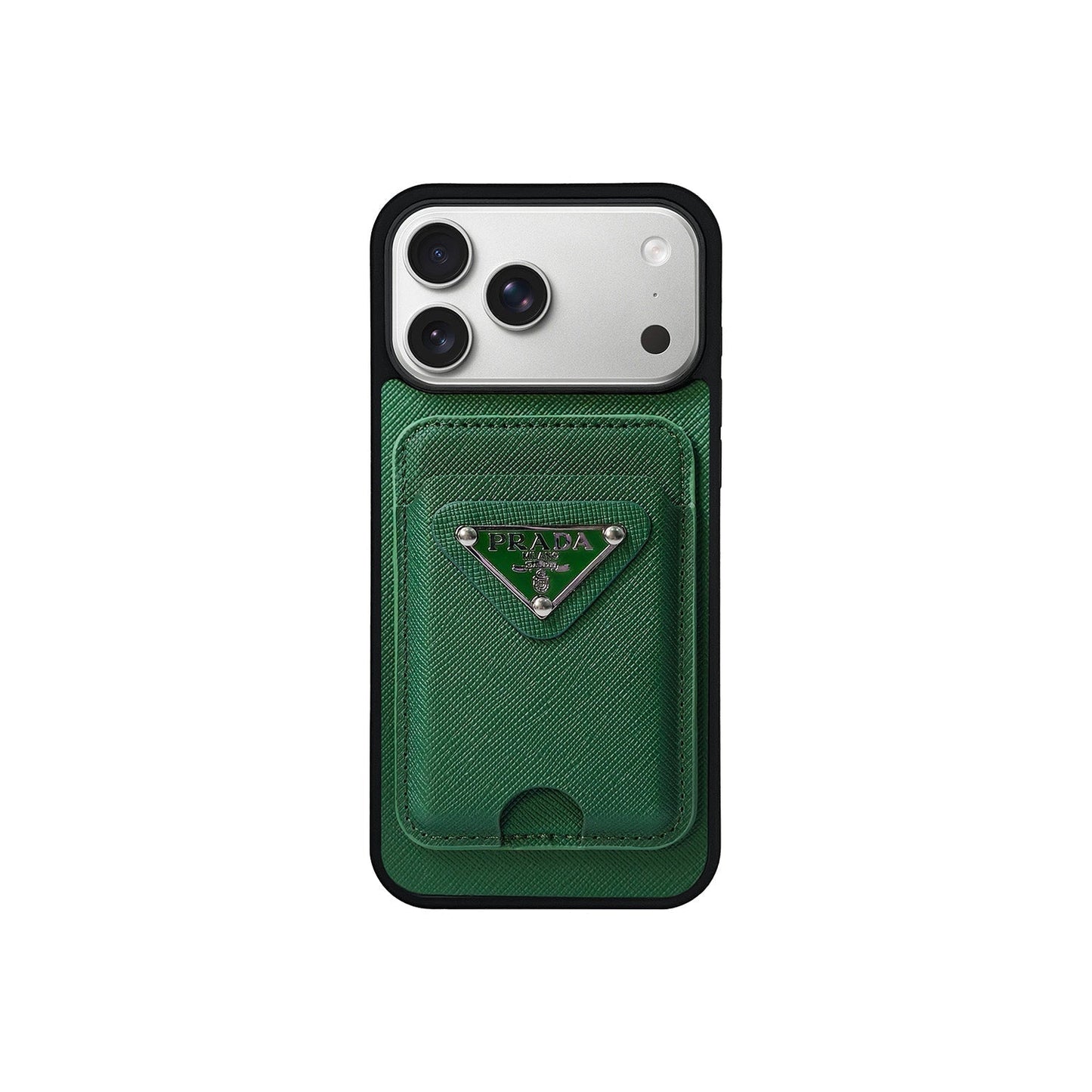 Luxury Brand MagSafe Card Holder Case For iPhone 13-17
