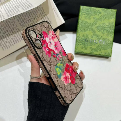 Elevate Experience with luxury brand Case for iPhone 12-17