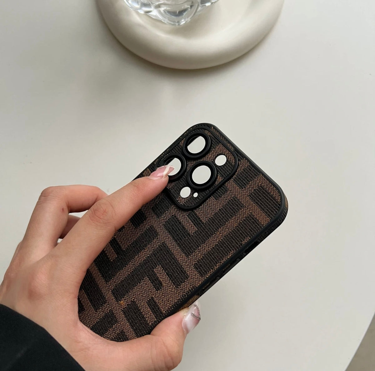 FENDI Phone Case For iPhone 12 To 16