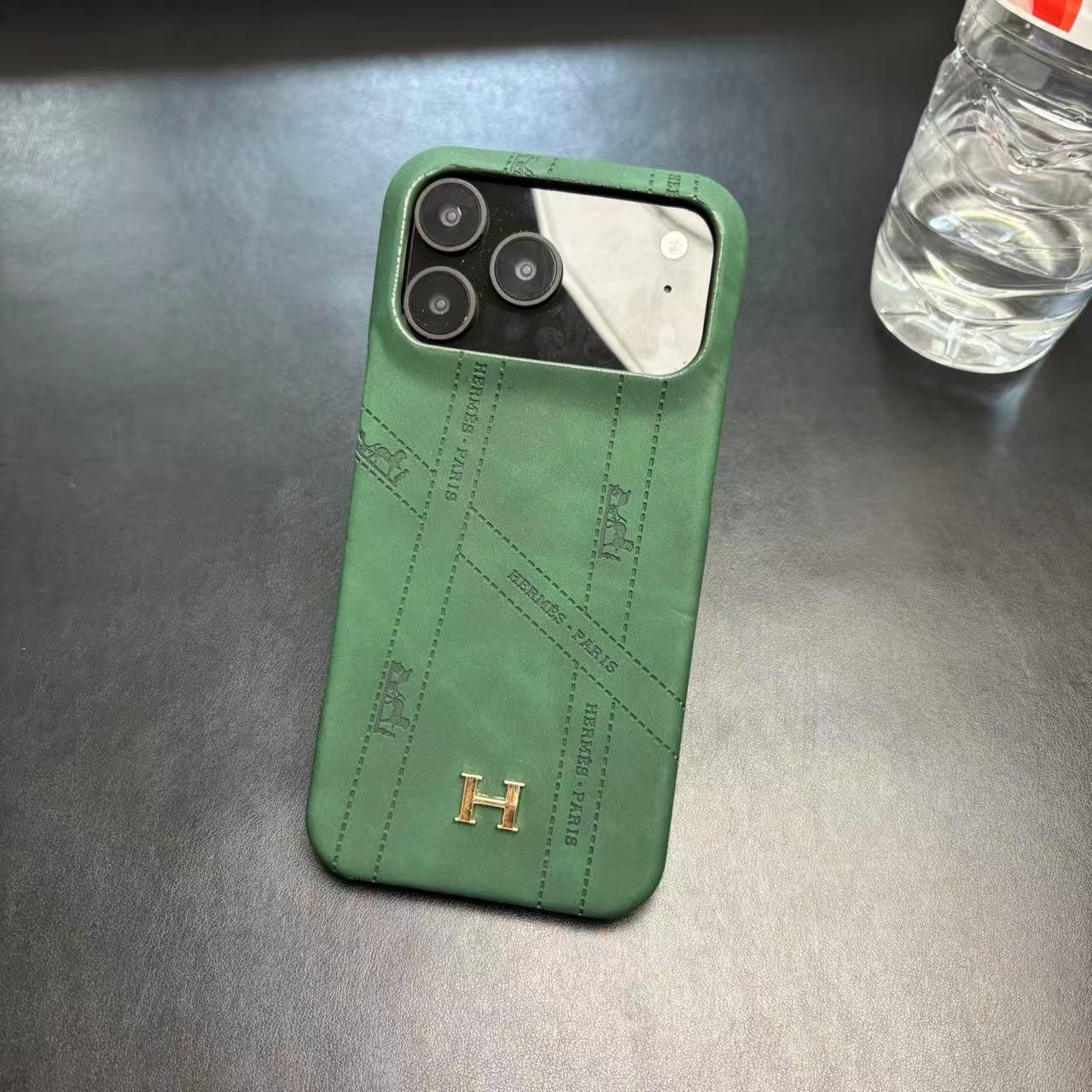 Luxury Leather Phone Case For iPhone 12-17