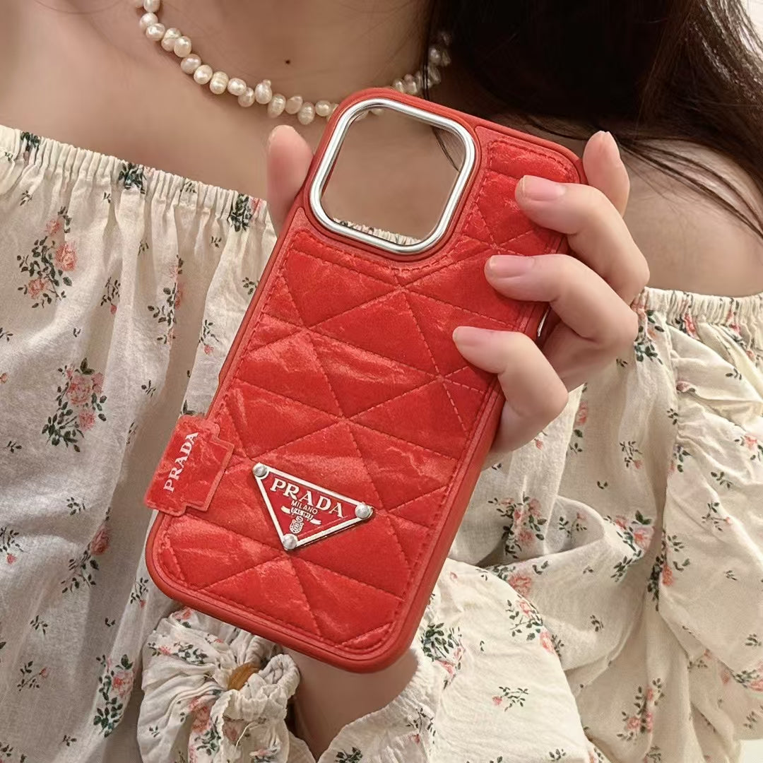 Luxury Brand Phone Case for iPhone 12-16