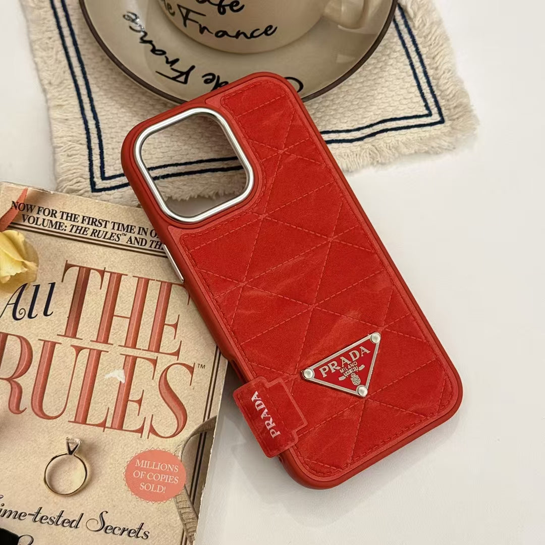 Luxury Brand Phone Case for iPhone 12-16