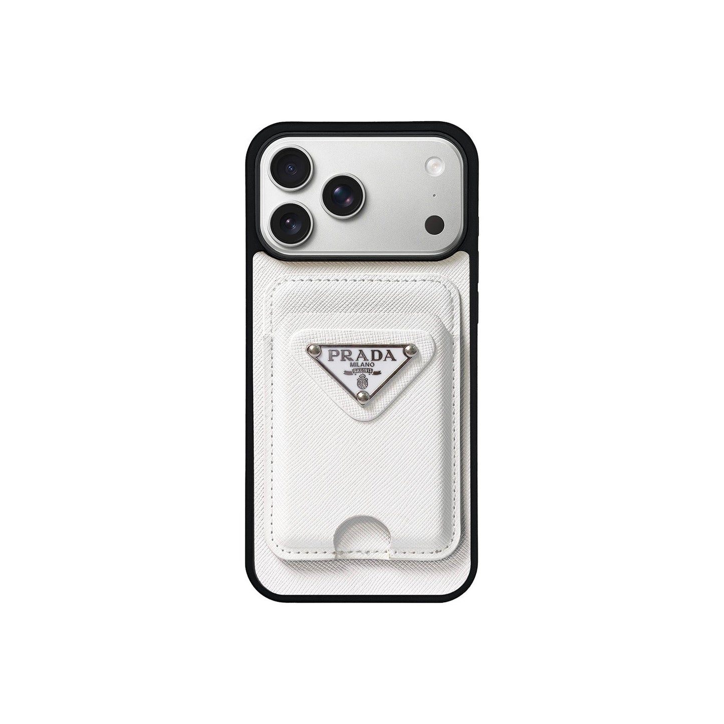 Luxury Brand MagSafe Card Holder Case For iPhone 13-17