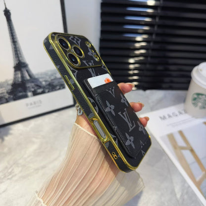 Premium Phone Case with Card Holder For iPhone 12-17