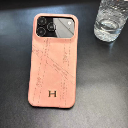 Luxury Leather Phone Case For iPhone 12-17
