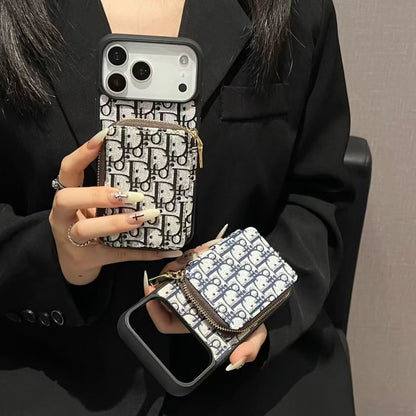 Luxury Phone Case Card Slot For iPhone 12-17