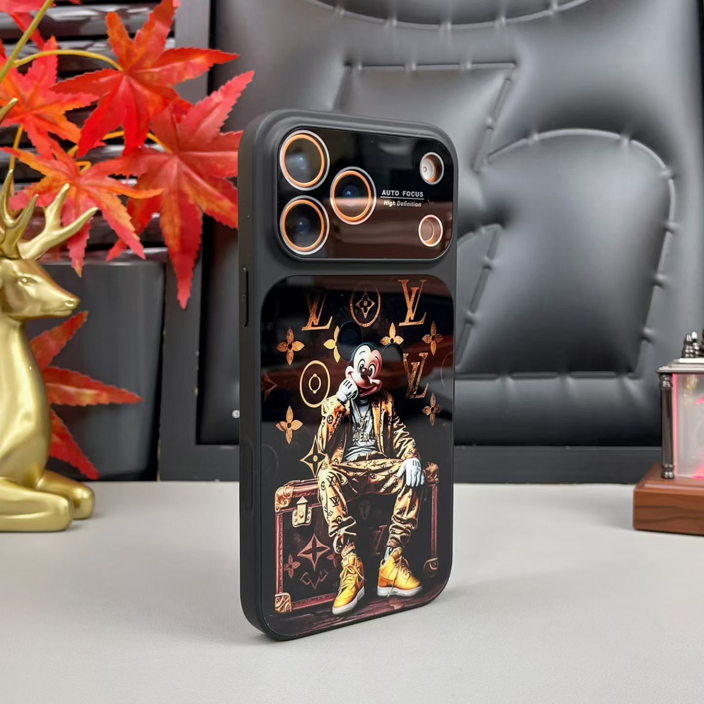 Luxury Glass Phone Case for iPhone 14-17