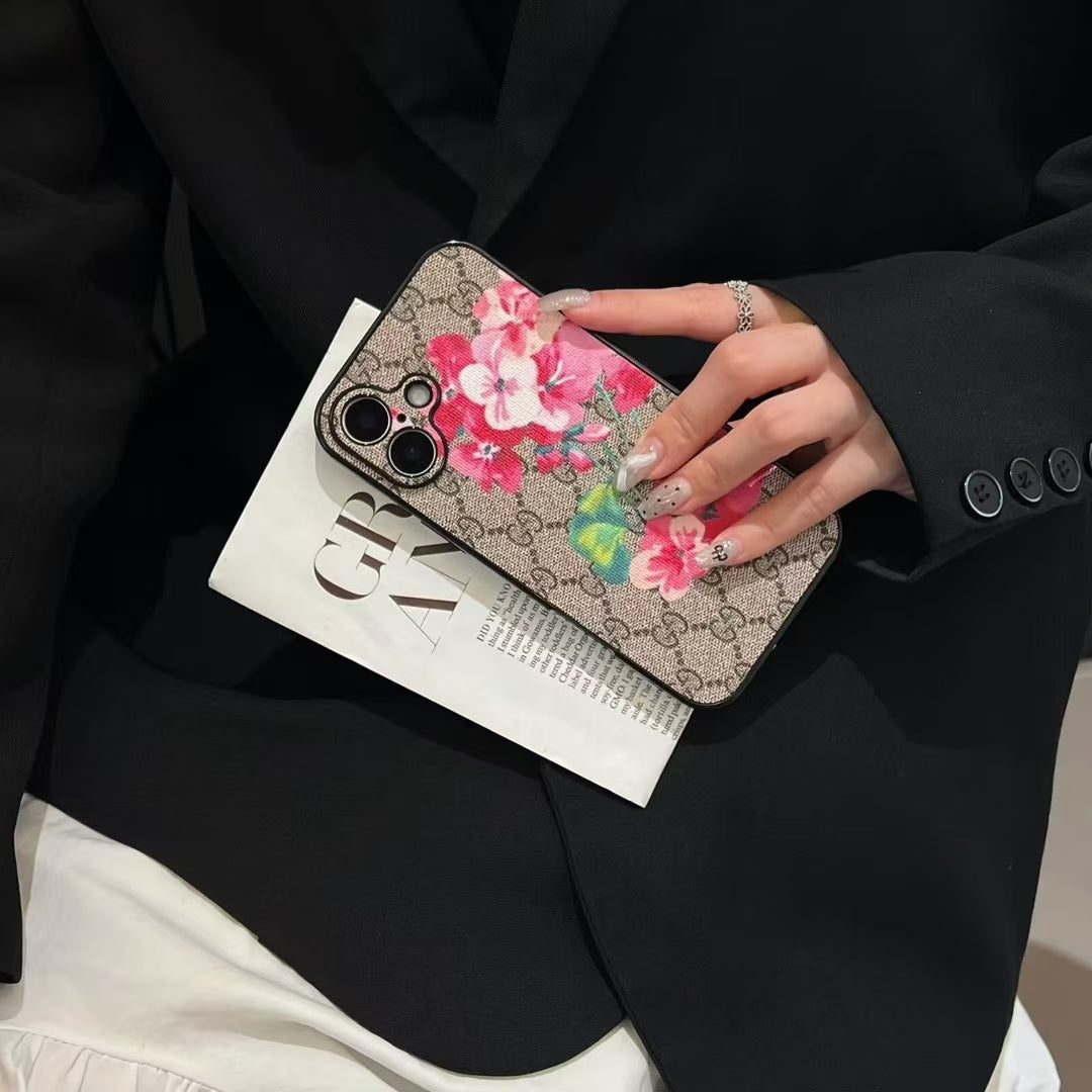 Elevate Experience with luxury brand Case for iPhone 12-17
