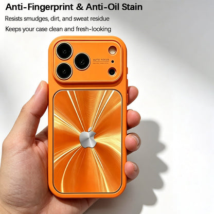 iPhone CD-Patterned Large-View Case