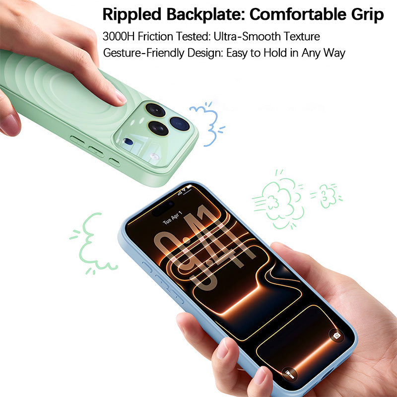 iPhone Liquid Large Window Case