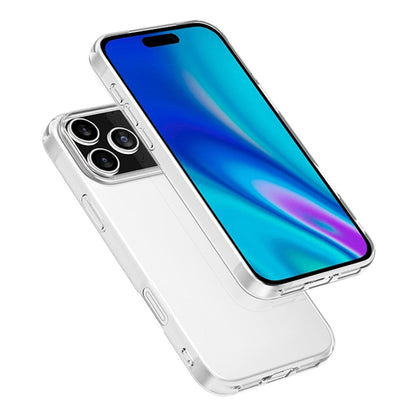 iPhone 17 Pro Max Crystal Clear Anti Yellowing Hard Transparent Back Cover