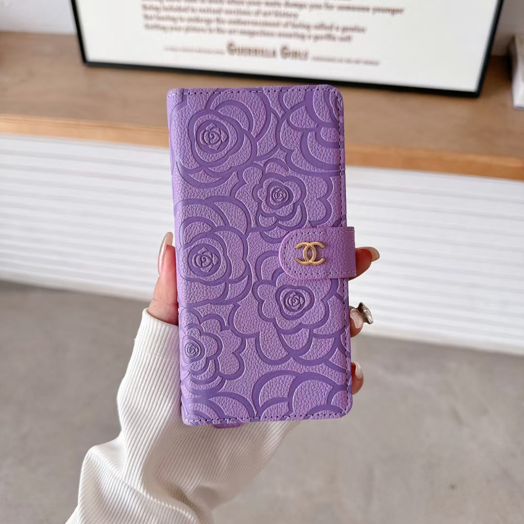 Genuine Leather Wallet Crossbody Bag Apple for iPhone 12-16
