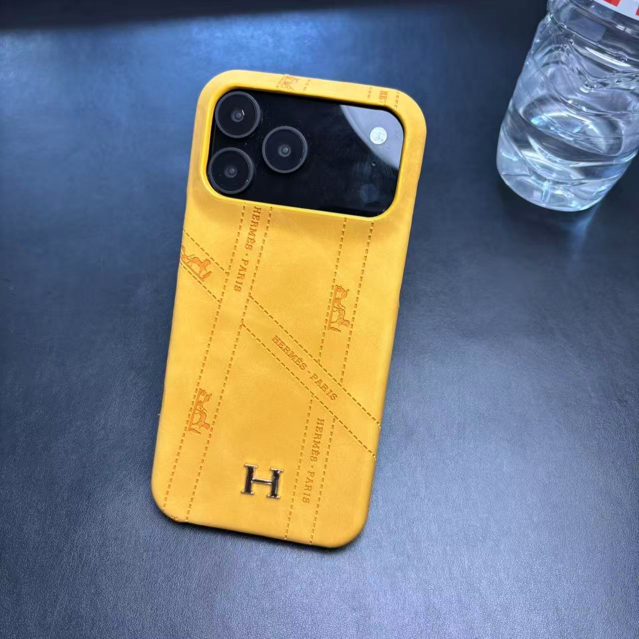 Luxury Leather Phone Case For iPhone 12-17