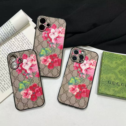 Elevate Experience with luxury brand Case for iPhone 12-17
