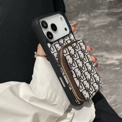 Luxury Phone Case Card Slot For iPhone 12-17