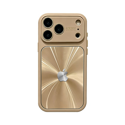 iPhone CD-Patterned Large-View Case