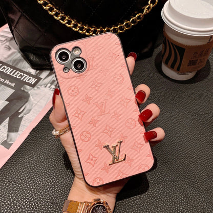 Slim Leather Case for iPhone 12-16