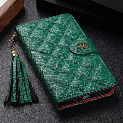 Luxury Phone Case with Card Holder for iPhone 12-17