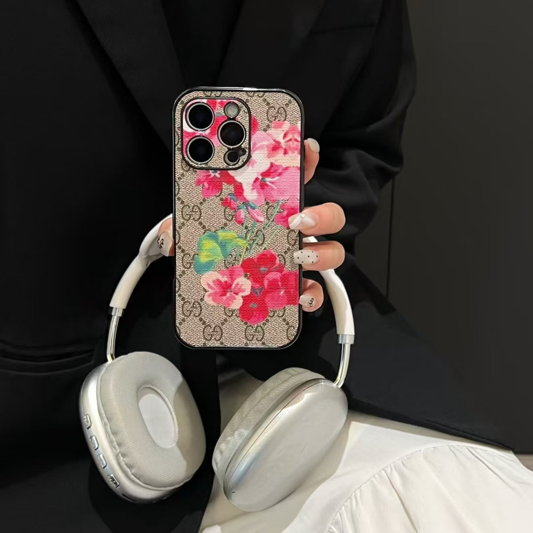 Elevate Experience with luxury brand Case for iPhone 12-17