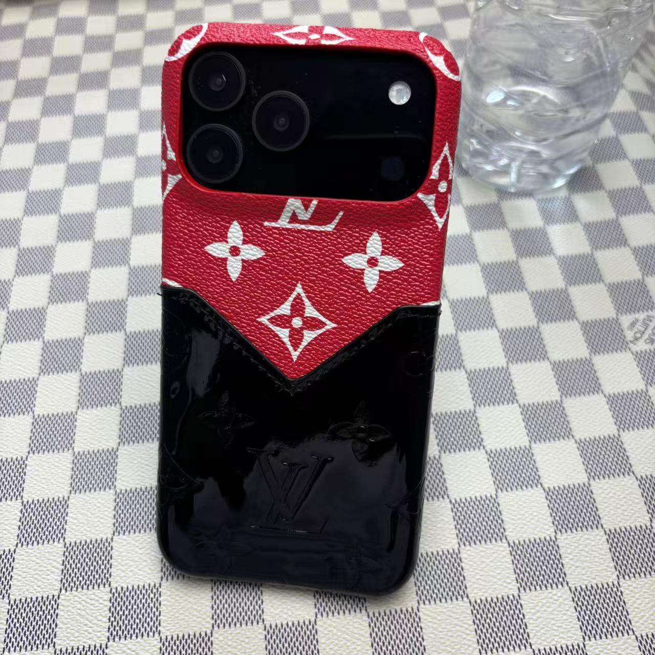 New Design Leather Case with Card Slot for iPhone 12-17