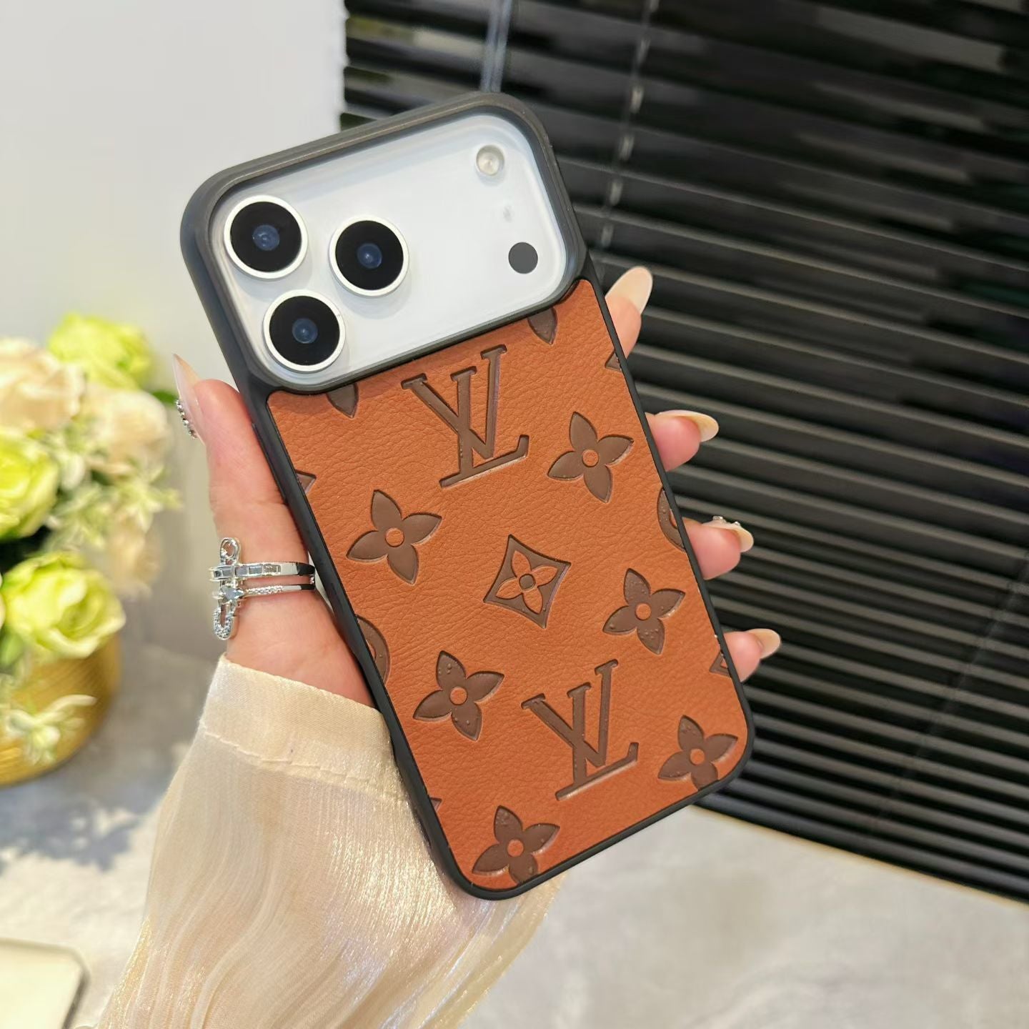 Designer Leather Case for iPhone 12-17