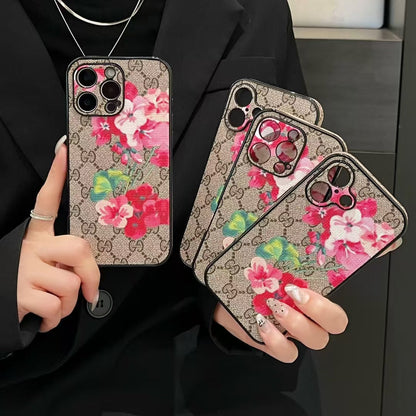Elevate Experience with luxury brand Case for iPhone 12-17