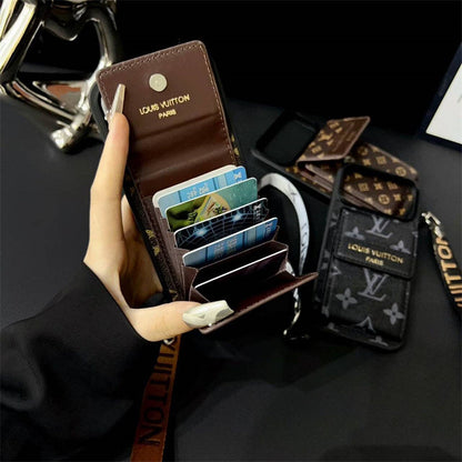 Luxury Phone Case with Card Slot for iPhone 12-17