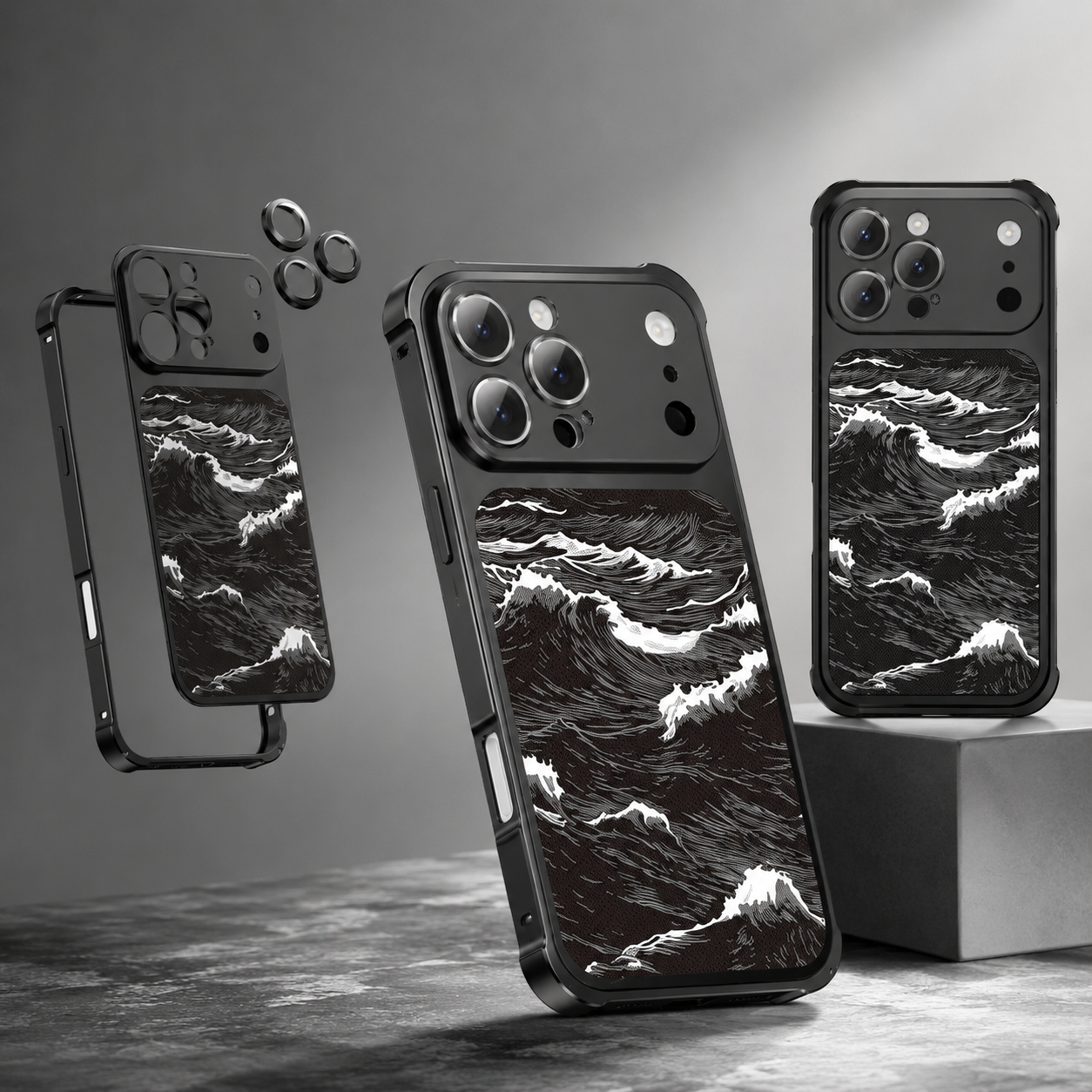 AnimeWave Metal Case For iPhone