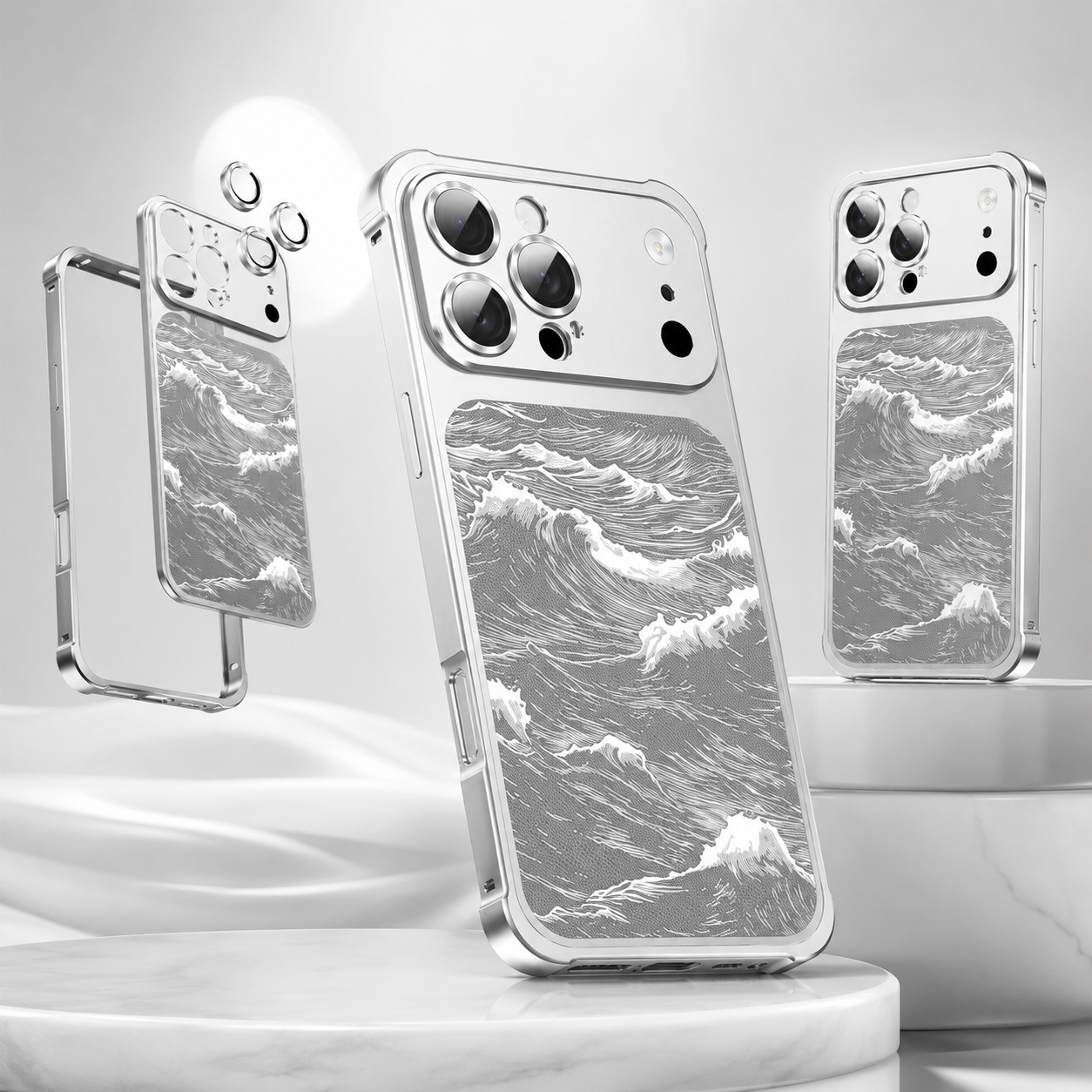 AnimeWave Metal Case For iPhone