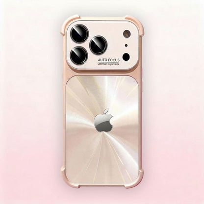 Minimalist and premium aurora-style case for iPhone 17 Pro Max, also compatible with iPhone 16, 15, and 14 — stylish, creative