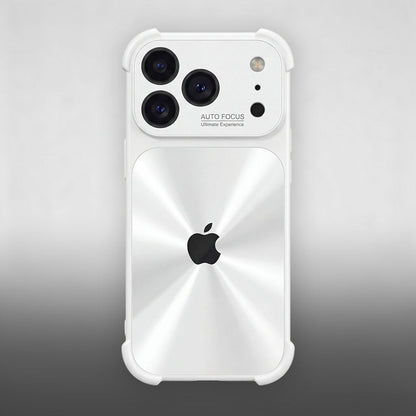 Minimalist and premium aurora-style case for iPhone 17 Pro Max, also compatible with iPhone 16, 15, and 14 — stylish, creative