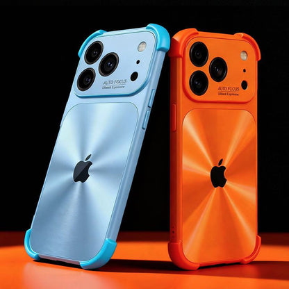 Minimalist and premium aurora-style case for iPhone 17 Pro Max, also compatible with iPhone 16, 15, and 14 — stylish, creative