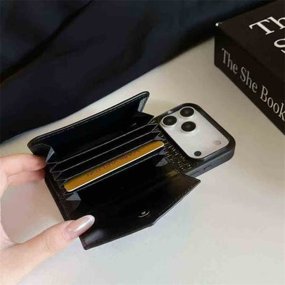 Classic Grain Leather Case for iPhone 12-17