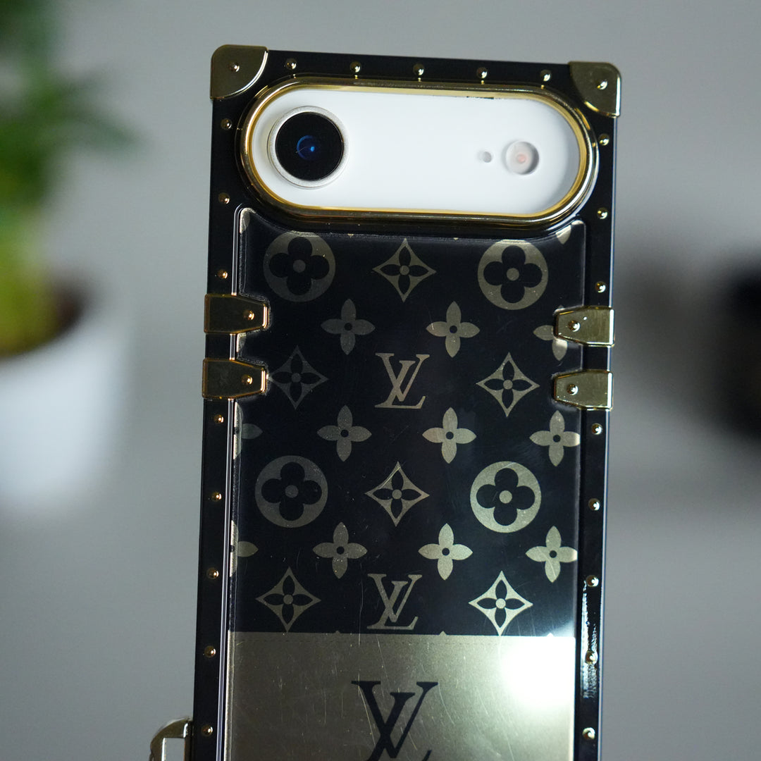 Luxury Brand Shiny Trunk Case For iPhone 12-17