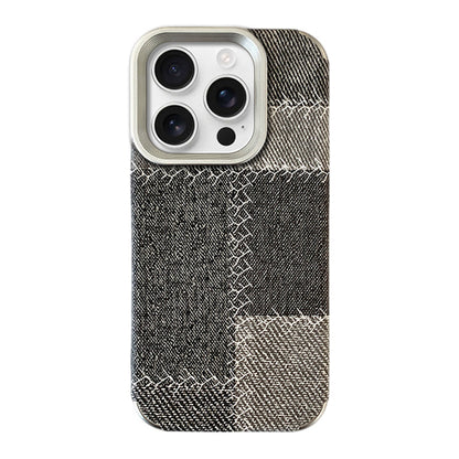 Denim Patchwork Phone Case