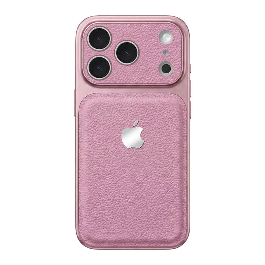 Double Leather Large Window Phone Case