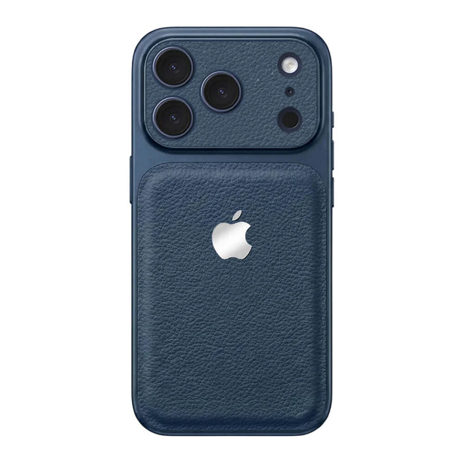 Double Leather Large Window Phone Case
