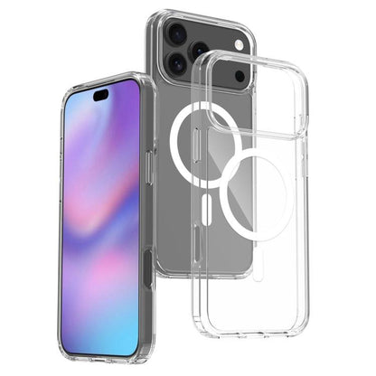 iPhone 17 Pro Max Soft TPU Transparent Magsafe Case - Clear