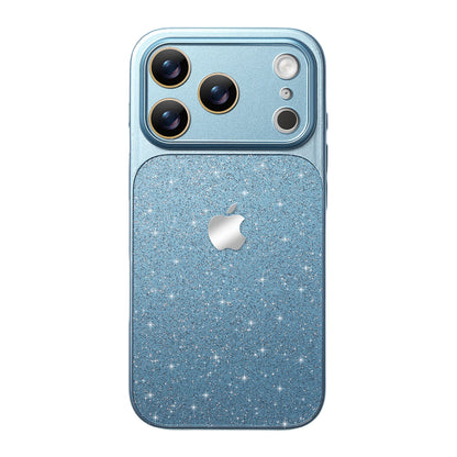 Glitter Frosted Phone Case - Blue