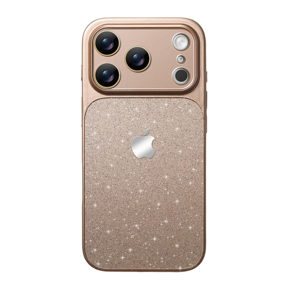 Glitter Frosted Phone Case - Desert Gold