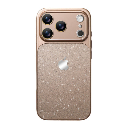 Glitter Frosted Phone Case - Desert Gold