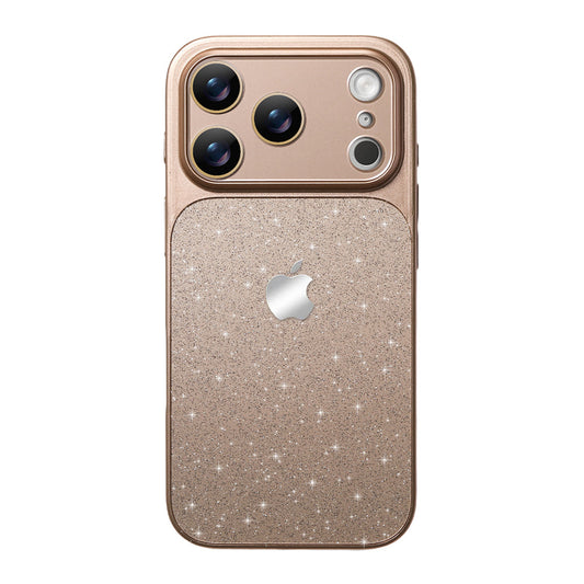 Glitter Frosted Phone Case - Desert Gold