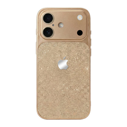 Glitter Frosted Phone Case - Desert Gold