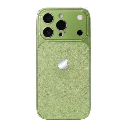 Glitter Frosted Phone Case - Green