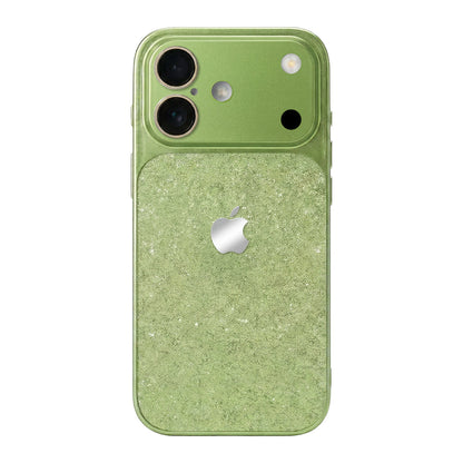 Glitter Frosted Phone Case - Green