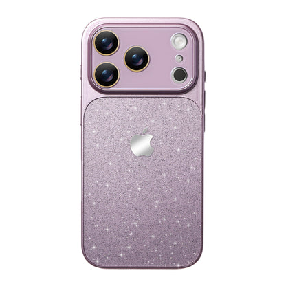 Glitter Frosted Phone Case - Purple