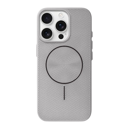 Heat Dissipation Holes MagSafe Phone Case - Gray