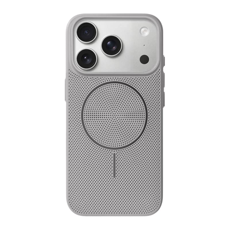 Heat Dissipation Holes MagSafe Phone Case - Gray