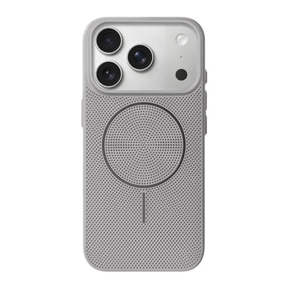 Heat Dissipation Holes MagSafe Phone Case - Gray
